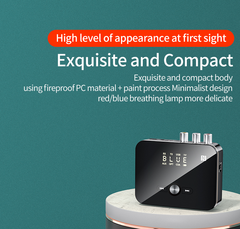 Bakeey-M8-NFC-enabled-bluetooth-V50-Audio-Transmitter-Receiver-35mm-Aux-2RCA-Wireless-Audio-Adapter--1892076-5