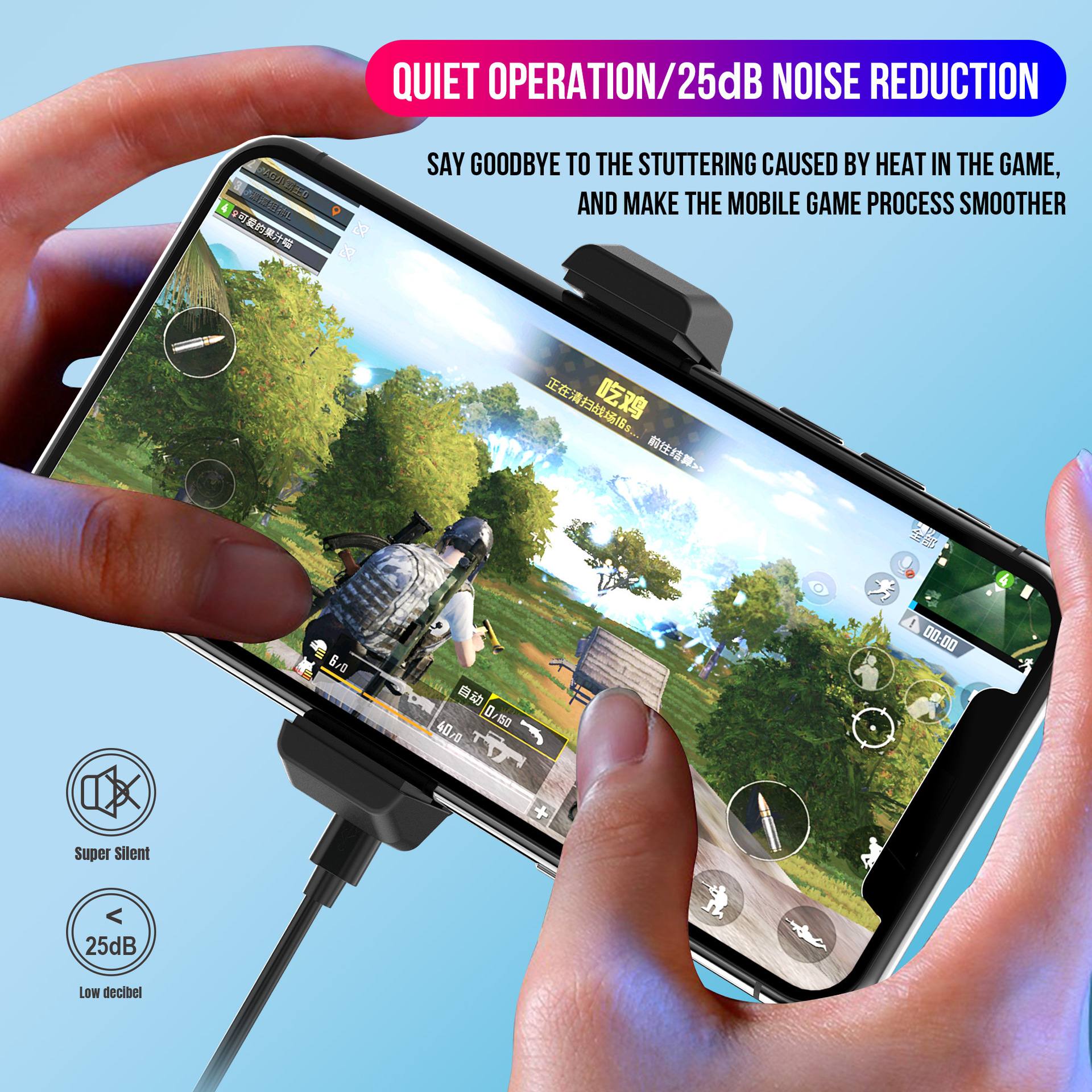 Bakeey-P10-Mobile-Phone-Semiconductor-Radiator-Two-way-Retractable-Refrigeration-Back-Clip-For-iPhon-1918003-5