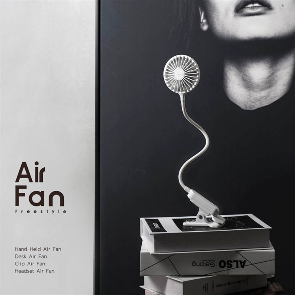 Bakeey-Portable-Mini-Clip-Fan-Flexible-Bendable-USB-Rechargeable-Desk-Fan-for-Car-Travel-Camping-1721843-4