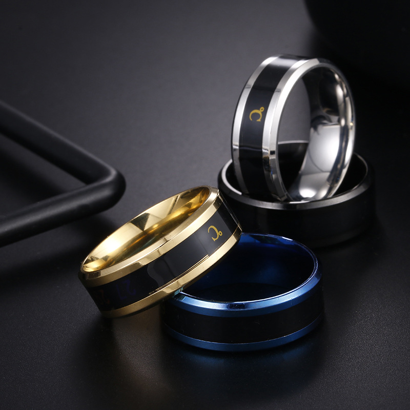 Bakeey-Smart-Temperature-Couple-Ring-Detectable-Temperature-Ring-1679821-2