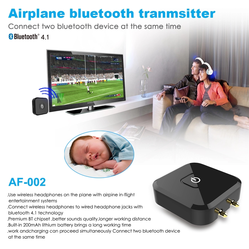 Bakeey-bluetooth-41-Portable-Airplane-Bluetooth-Transmitter-with-Built-in-200mAh-lithium-battery-for-1751833-3