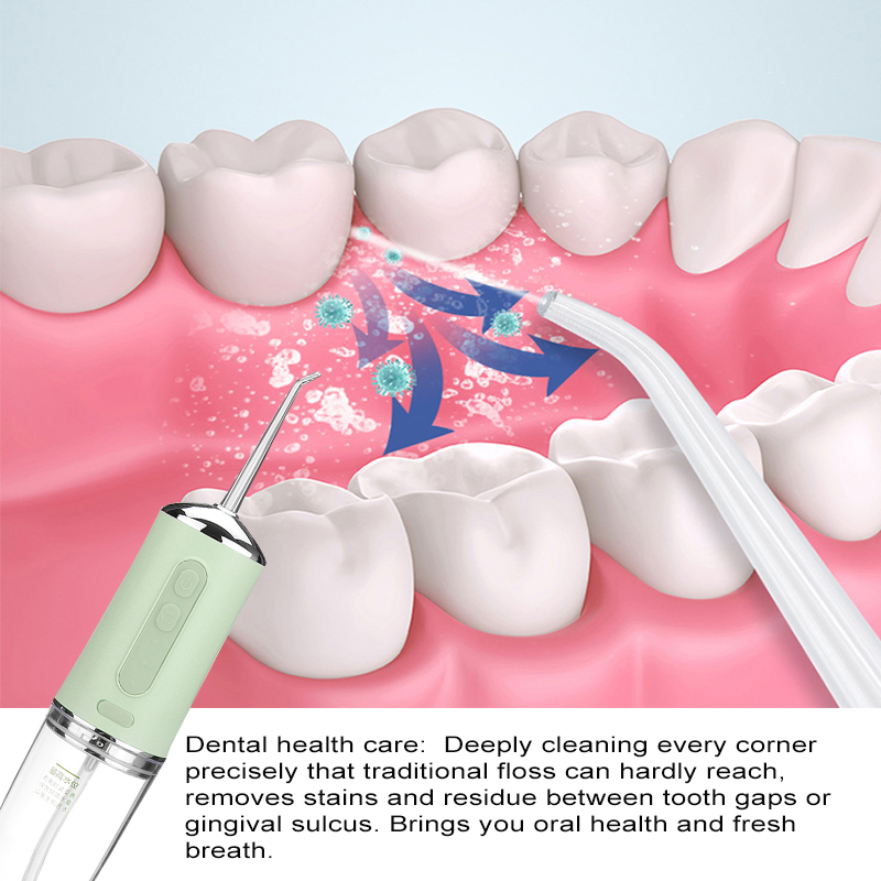 Electric-Dental-Water-Flosser-Oral-Irrigator-Tooth-Cleaning-Waterproof-220ml-Water-Tank-1860053-6