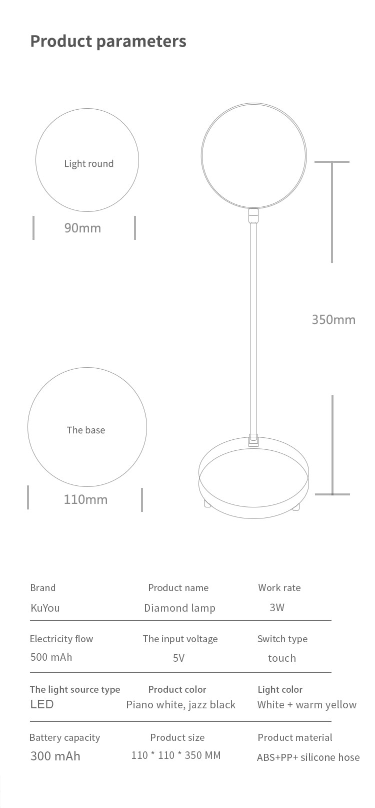 KuYou-Diamond-LED-Lamp--Battery-Touch-Flexible-Neck-Desk-Table-Eye-protect-Study-USB-Home-Bedside-Ni-1718401-10
