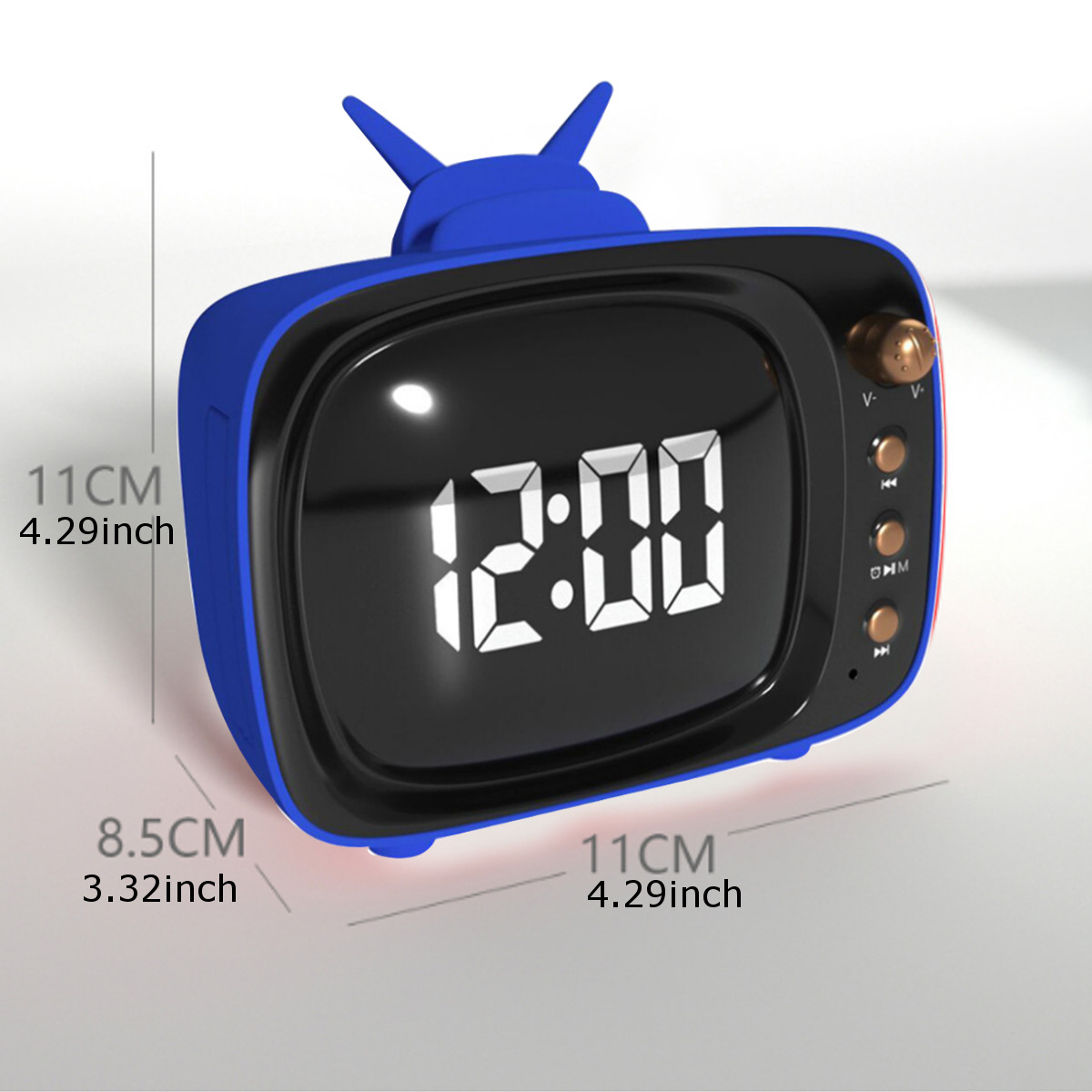 Portable-Retro-Speaker-TV-Design-Mobile-Phone-Holder-Stand-bluetooth-Alarm-Clock-1632092-6