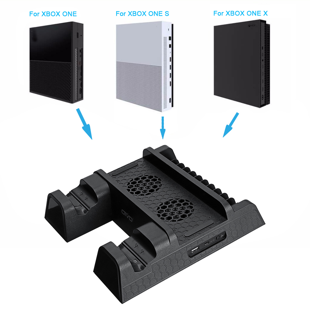 Universal-Dual-Handle-USB-Charger--Fan-Cooling-Base--Disc-Bracket-for-X-BOXONE-SLIM-X-1645101-3