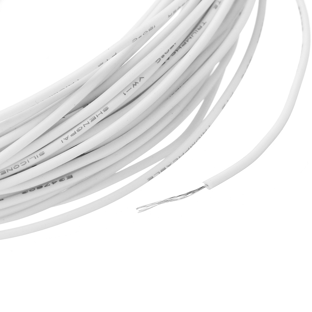 10-Meters-18AWG-Electronic-Cable-Wire-Insulated-LED-Wire-White-For-DIY-1325872-5