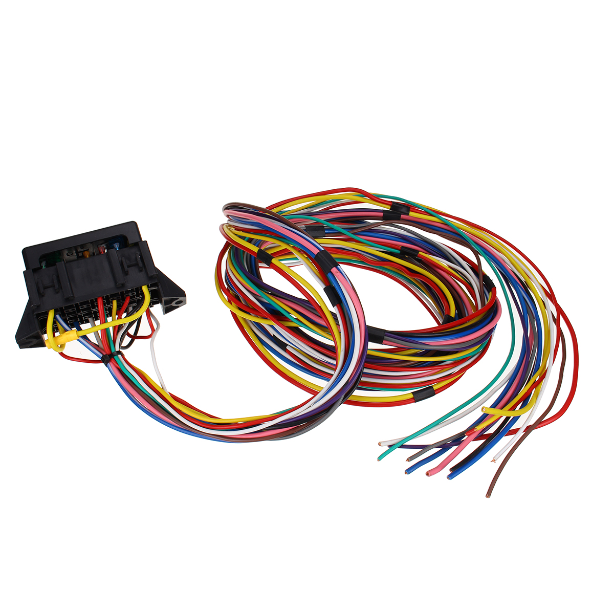 14-Circuit-Universal-Wiring-Harness-Bumper-Wire-Kit-12V-Durability-Car-Hot-Rod-Street-Rod-XL-Wires-1556783-6