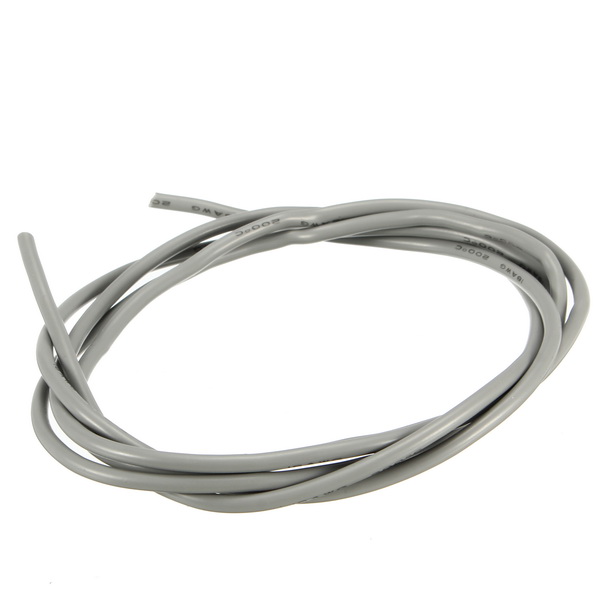 18AWG-Flexible-Silicone-Wire-Cable-Soft-High-Temperature-Tinned-Copper-Grey-13510M-1115942-2