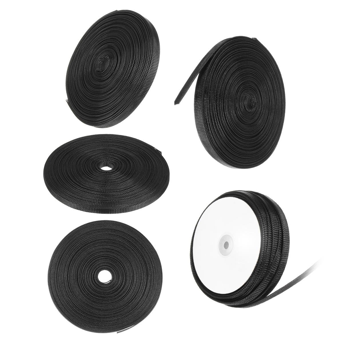 30m-8mm10mm12mm15mm20mm-Expandable-Wire-Cable-Sleeving-Braided-Tubing-Black-1179626-10
