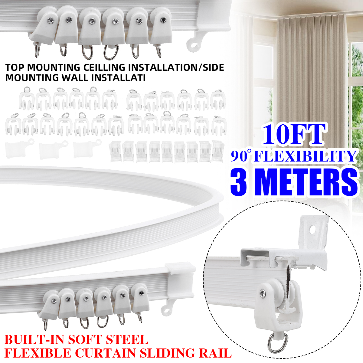 3M-Flexible-Ceiling-Curtain-Track-Bendable-Window-Rod-Rail-Straight-Curve-Shower-1845744-1