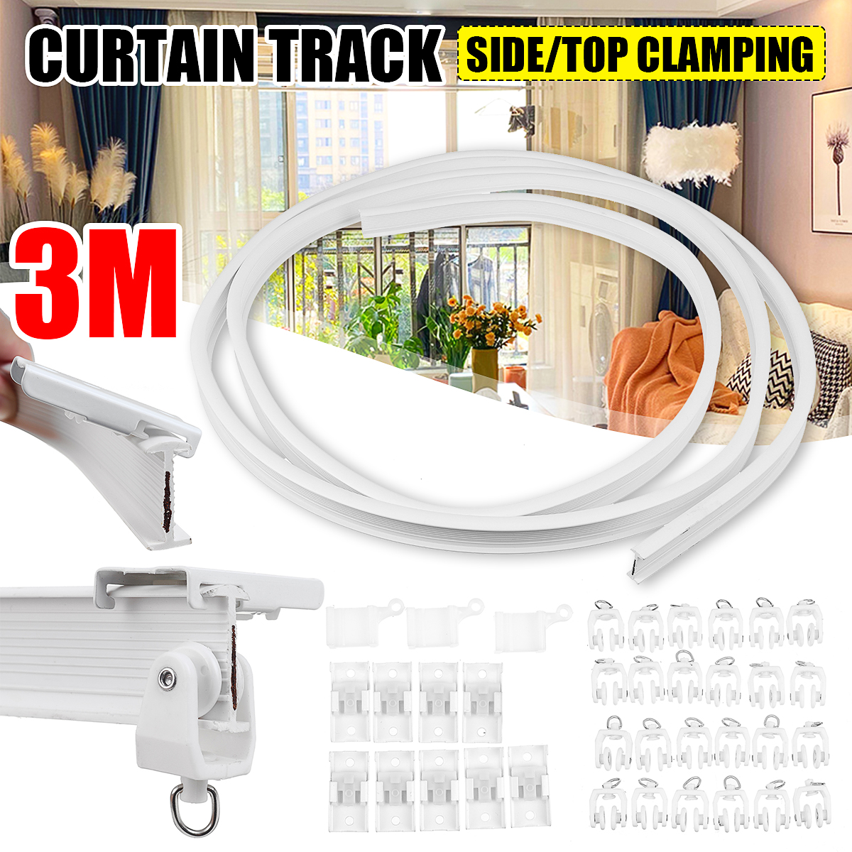 3M-Flexible-Ceiling-Curtain-Track-Bendable-Window-Rod-Rail-Straight-Curve-Shower-1845744-2