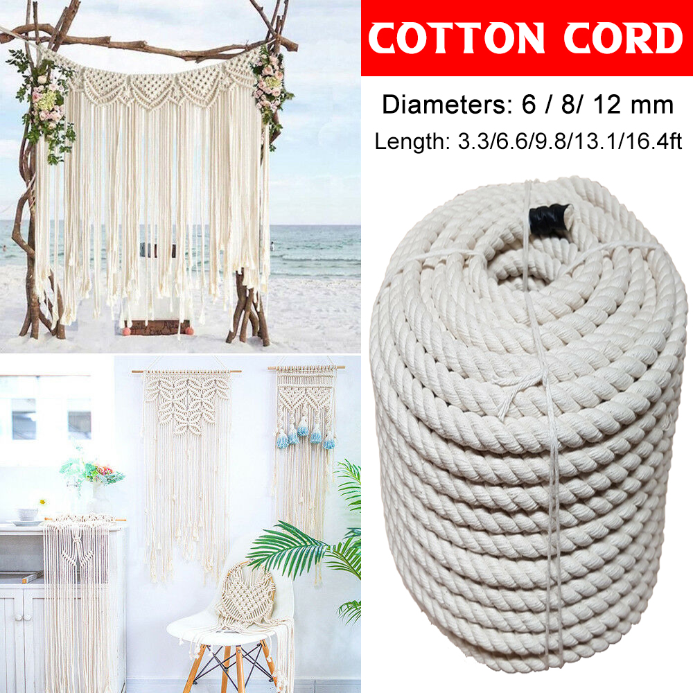 6mm-Natural-Cotton-Cord-Twine-Braided-Rope-Cord-Sash-String-Craft-Macrame-1722486-3