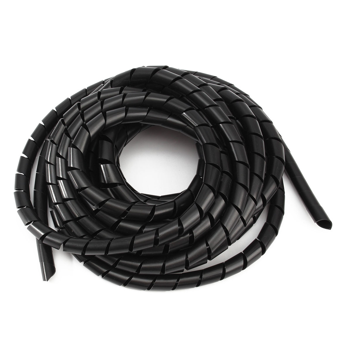 Black-Spiral-Polyethylene-Cable-Electrical-Wire-Wrap-Tube-Computer-Manage-Cord-1089427-3