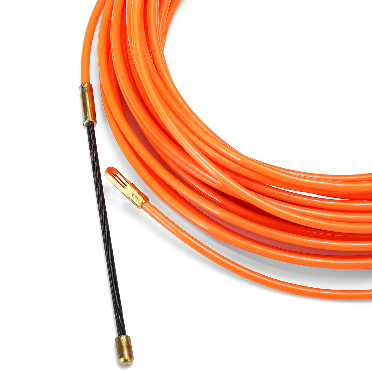 Cable-Push-Puller-Reel-Conduit-Nylon-Snake-Fish-Tape-Wire-Orange-4mm-15m-1379495-6
