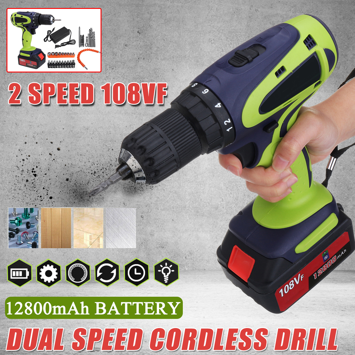 108VF-12800mAh-Dual-Speed-Cordless-Drill-Multifunctional-High-Power-Household-Electric-Drills-W-Acce-1457224-1