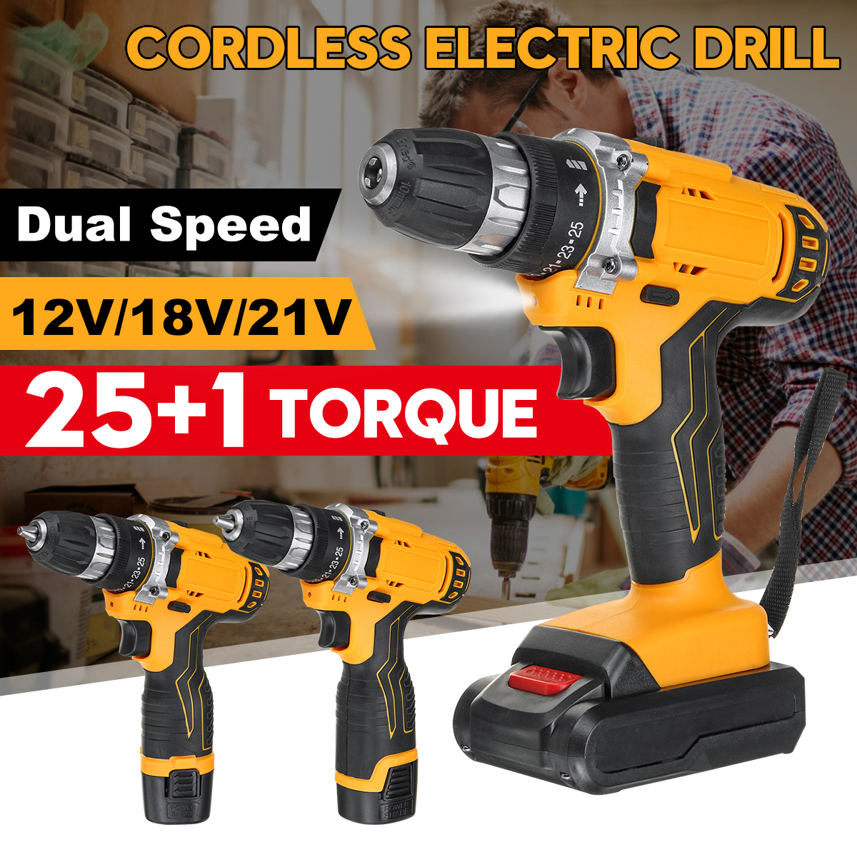 121821V-251-Torque-2-Speed-Cordless-Electric-Drill-Screwdriver-W-LED-Light-1733758-2