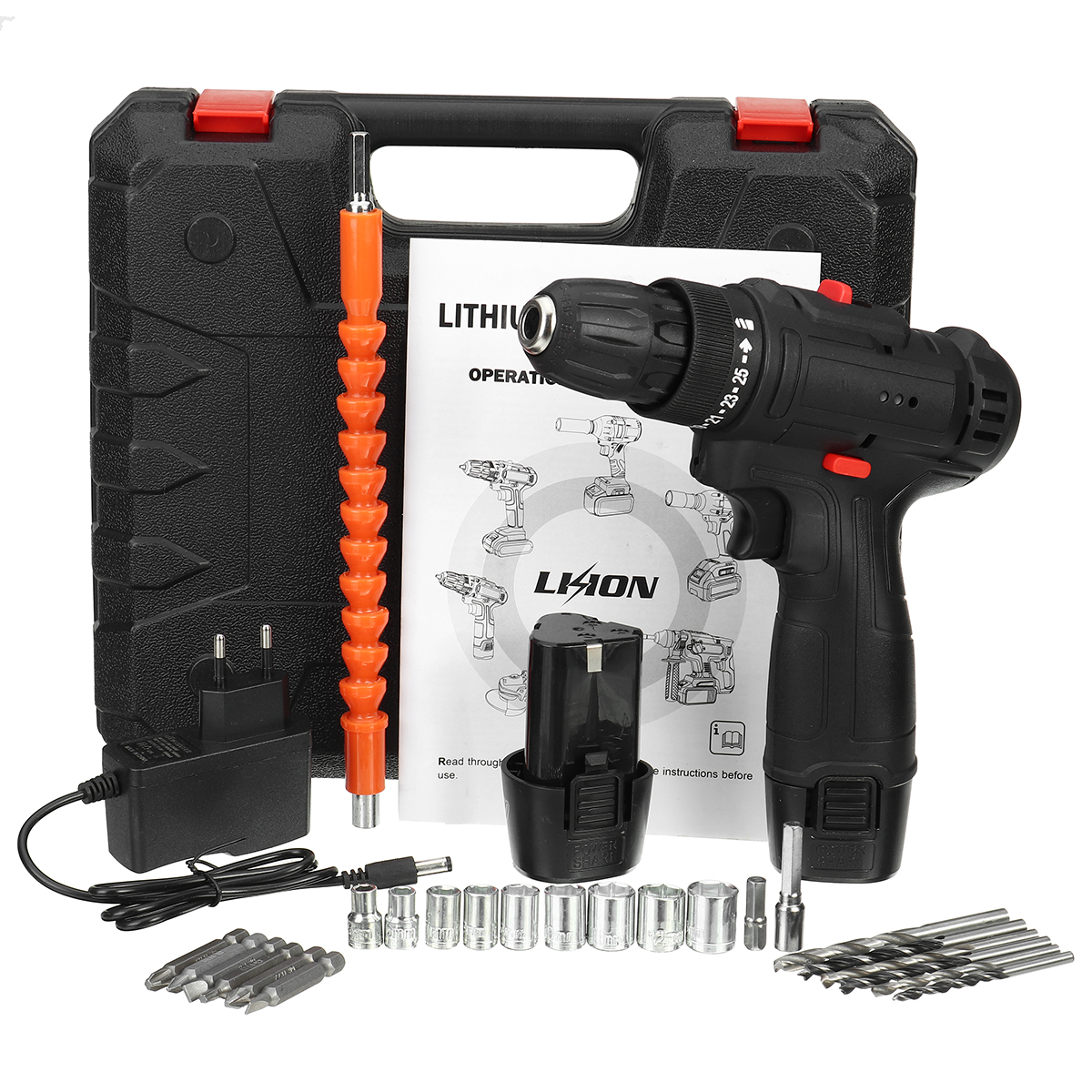 12V-LED-Cordless-Electric-Impact-Hammer-Drill-Rechargeable-Screwdriver-W-2pcs-Battery-1783496-8