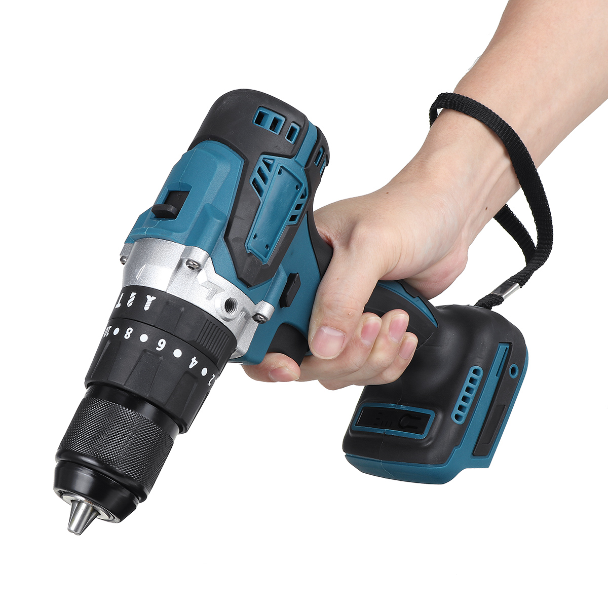 13mm-Chuck-Brushless-Cordless-Electric-Impact-Drill-Hammer-Screwdriver-For-Makita-18V-Battery-1855970-8