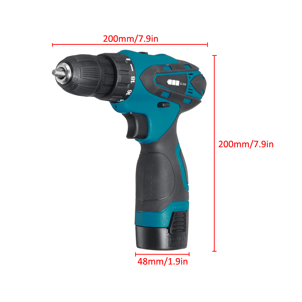 168V-Cordless-Electric-Drill-Driver-231-Torque-Multifuntional-Screwdriver-Power-Tool-W-Battery--Dril-1863336-6
