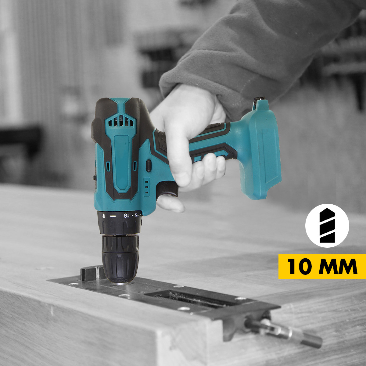 18V-13mm-Cordless-Electric-Drill-2-Speed-Screwdriver-For-Makita-Battery-1717184-5