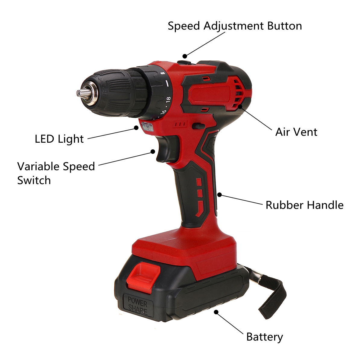 18V-Electric-Drill-10mm--Rechargeable-Cordless-Power-Drills-Adapted-To-Makita-Battery-With-1-Battery-1715109-5