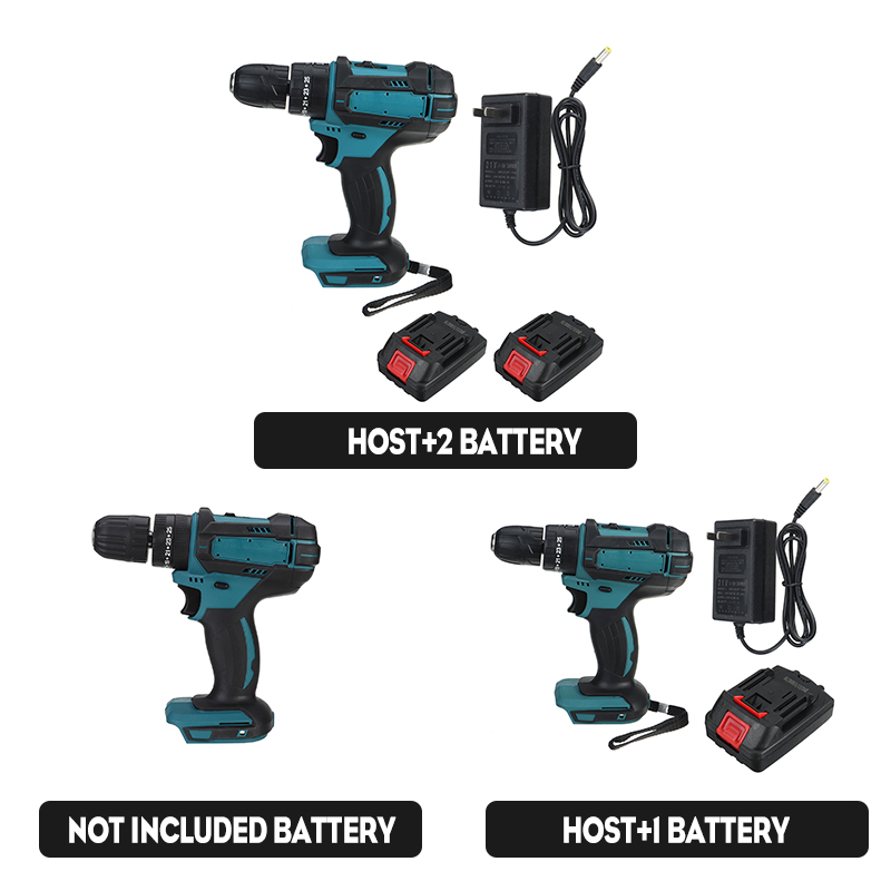 18V-Electric-Drill-Rechargeable-Screwdriver-Flat-Drill-Impact-Wrench-w-None-or-1pc-or-2pcs-Battery-1798111-7