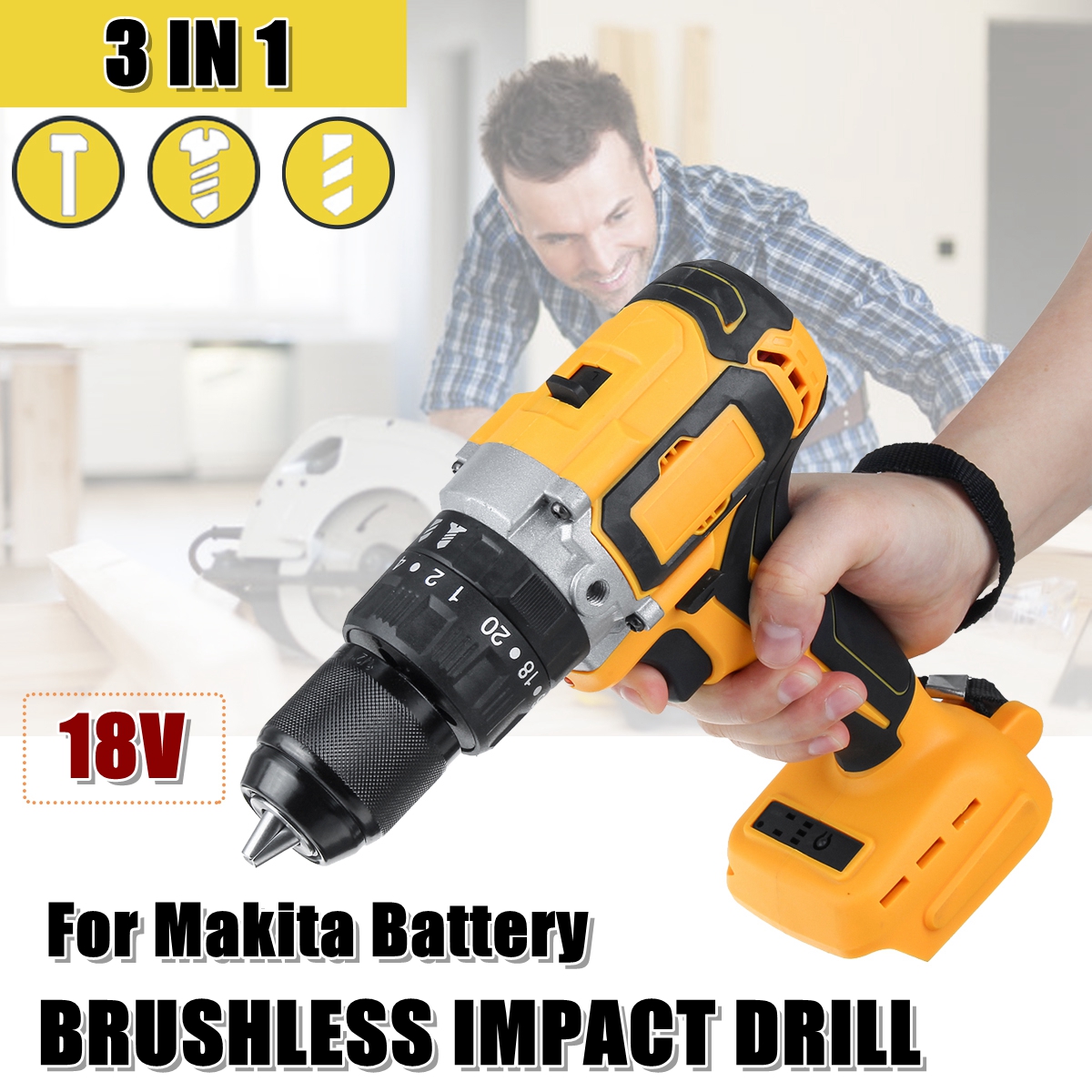 18V-Electric-Impact-Drill-13mm-4000RPM-Brushless-Electric-Screwdriver-for-Makita-Battery-1724290-1