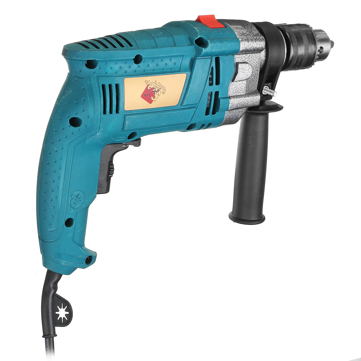 1980W-3800rpm-Electric-Impact-Drill-360deg-Rotary-Skid-Proof-Handle-With-Depth-Measuring-Scale-Spina-1715301-10
