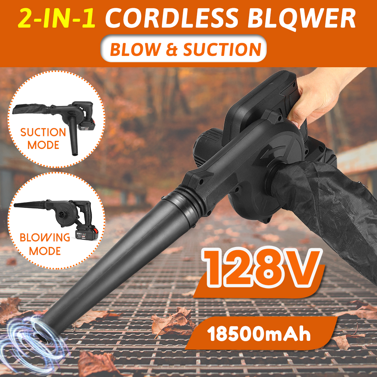 2-In-1-Cordless-Electric-Air-Blower--Suction-Handheld-Leaf-Dust-Collector-Cleaner-W-None1pc2pcs-Batt-1819094-1
