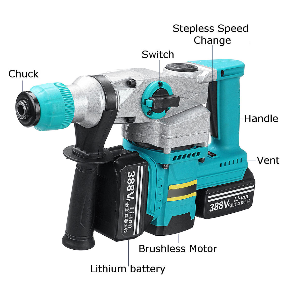 2000W-Brushless-Electric-Hammer-Heavy-Duty-Rechargeable-Impact-Drill-Multifunction-Hammer-W-2pcs-Bat-1879569-3
