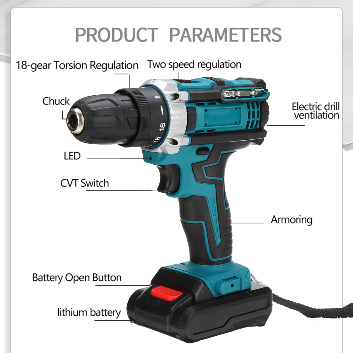 2000rpm-Impact-Drill-Driver-Rechargeable-Electric-Screwdriver-Portable-Wood-Metal-Drilling-Tool-w-1p-1852108-7