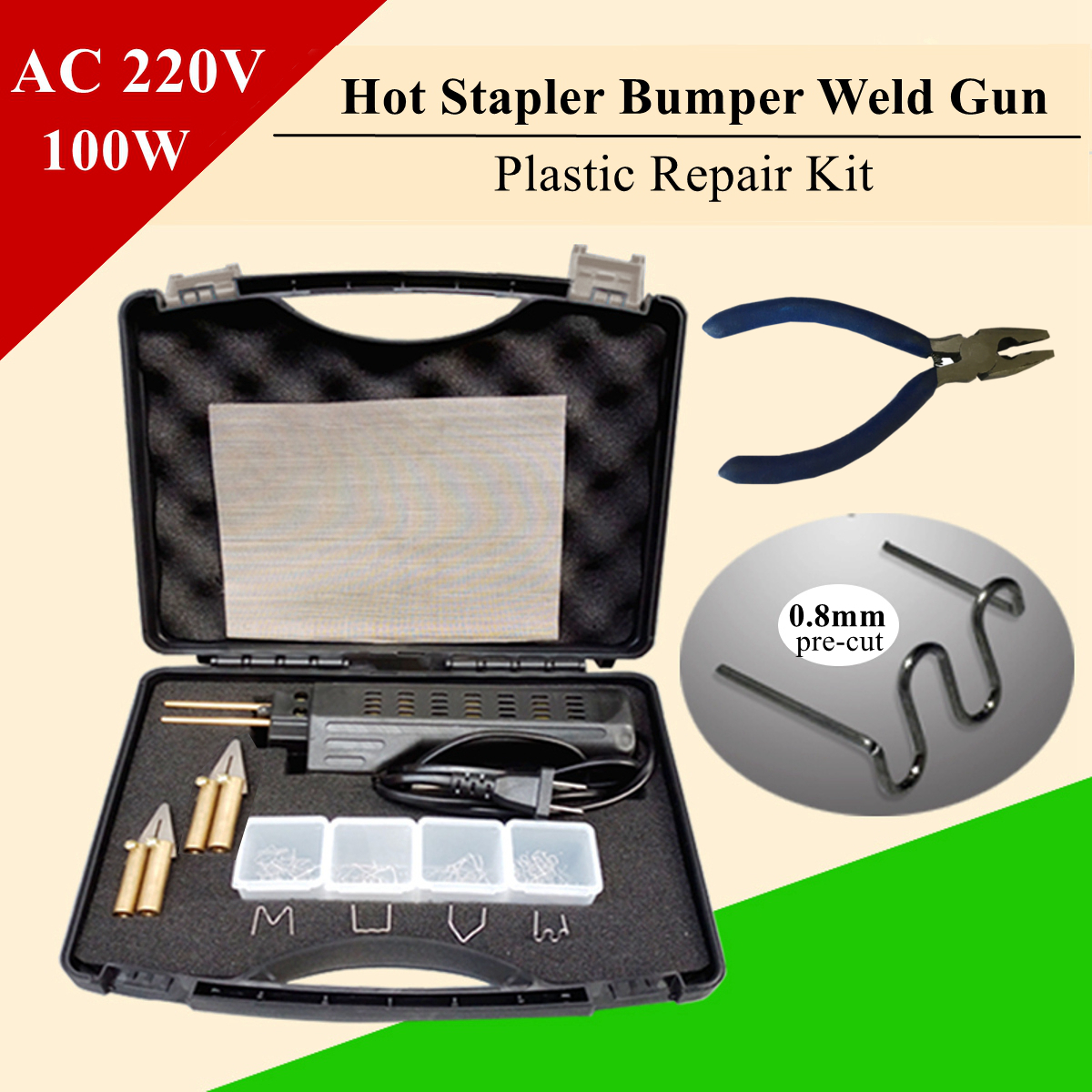 206-pcs-Hot-Stapler-Bumper-Fender-Fairing-Welder-Plastic-Repair-Kitl-1166862-1