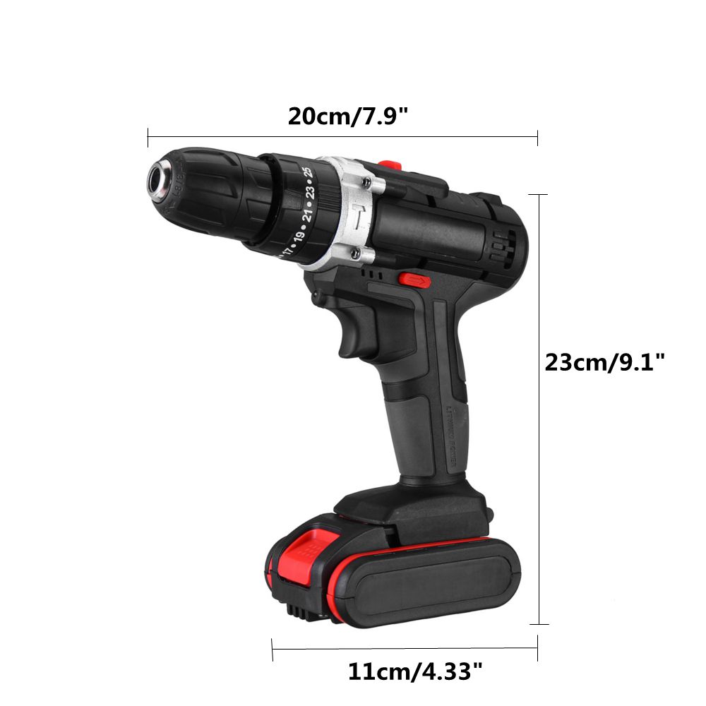 21V-22800mAh-Cordless-Rechargable-3-In-1-Power-Drills-Impact-Electric-Drill-Driver-With-1-Or2-Pcs-Ba-1877468-14