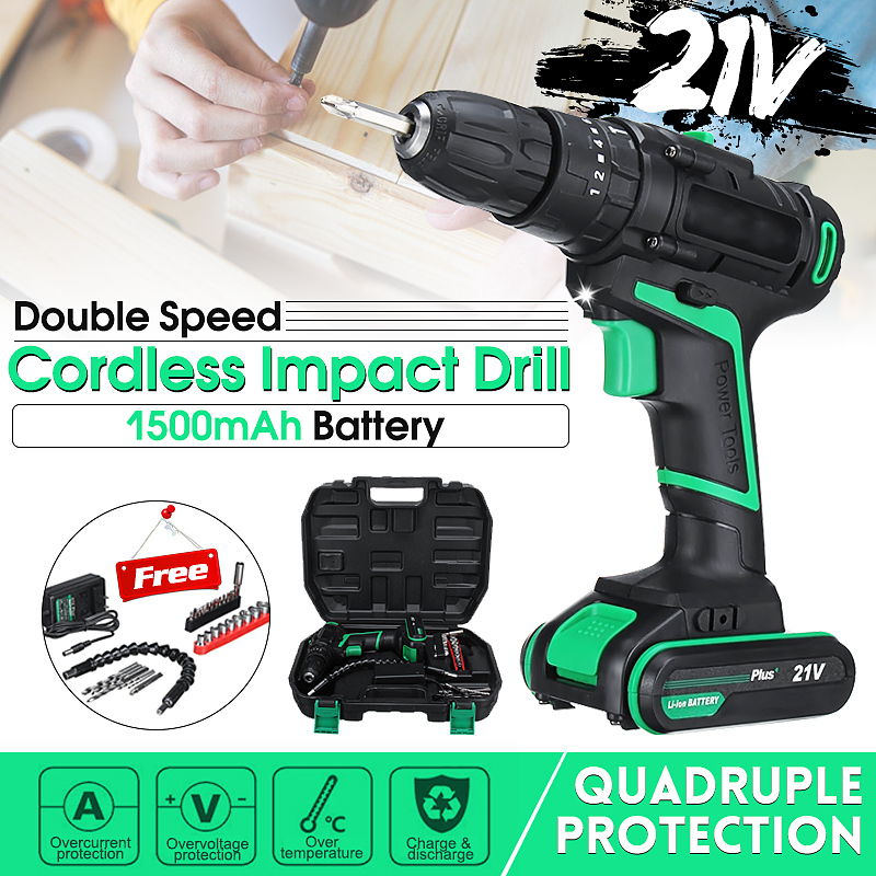 21V-Multi-function-Electric-Screwdriver-Rechargeable-Cordless-Power-Drilling-Tools-Power-Drills-1376917-2