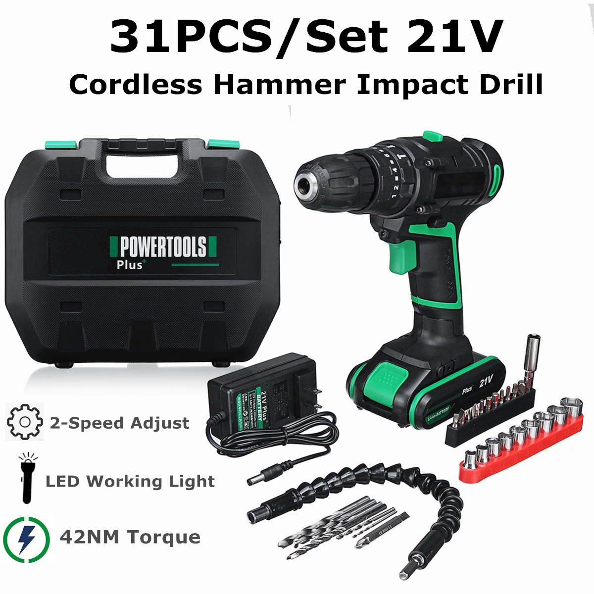 21V-Multi-function-Electric-Screwdriver-Rechargeable-Cordless-Power-Drilling-Tools-Power-Drills-1376917-4
