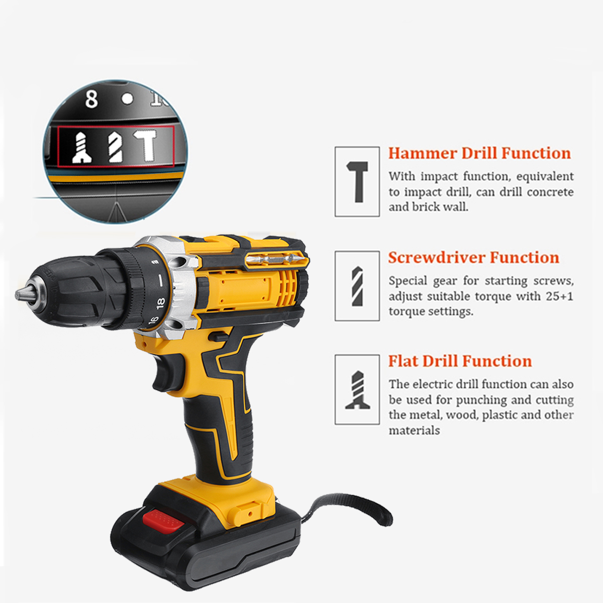 21V-Wireless-Rechargeable-Impact-Hammer-Drill-Electric-Screwdriver-W-Battery--Storage-Case-Screwing--1858203-6