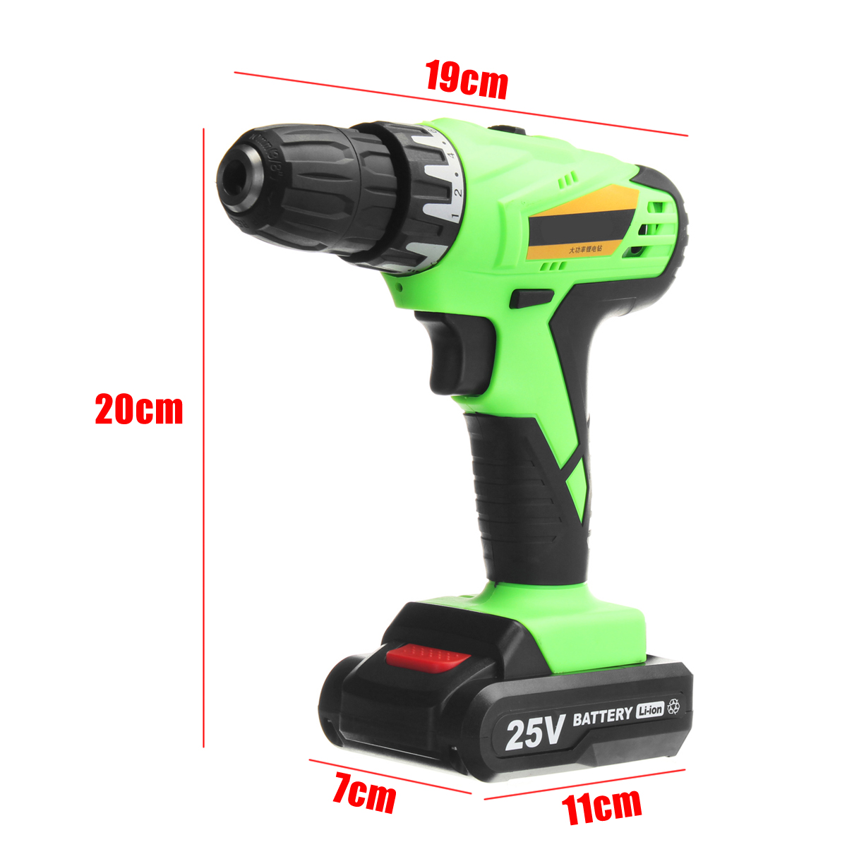 25V-Cordless-Power-Drill-2-Lithium-Ion-Battery-Rechargeable-Electric-Screwdriver-Kit-1275028-10
