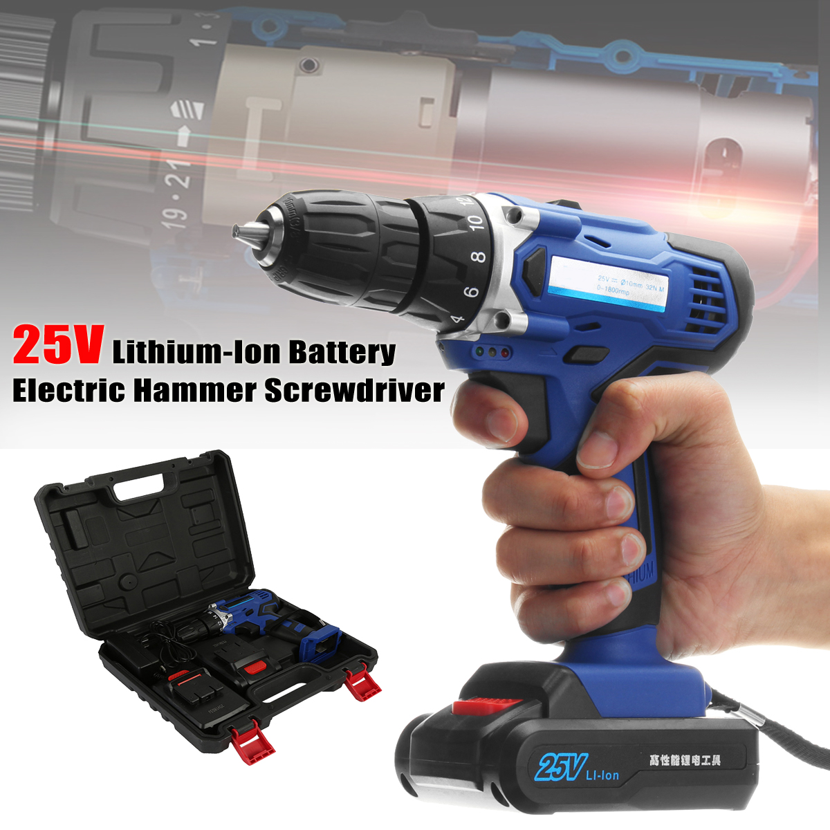 25V-Rechargeable-Cordless-Drill-Lithium-Ion-Power-Screwdriver-With-2-Batteries-1-Charger-1280262-1