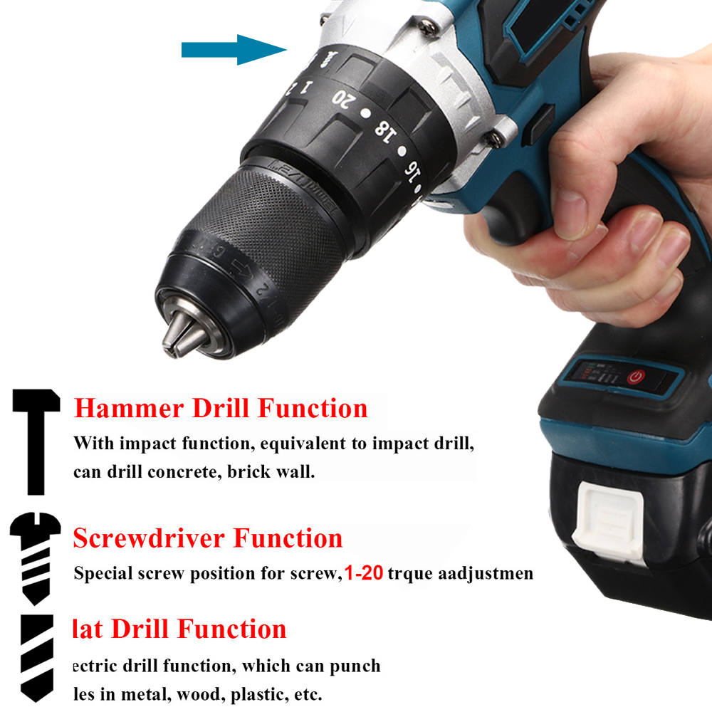 3-in-1-3500rpm-800W-Brushless-Cordless-Impact-Drill-Screwdriver-90NM-Compact-Electric-Hammer-Drill-D-1861346-4