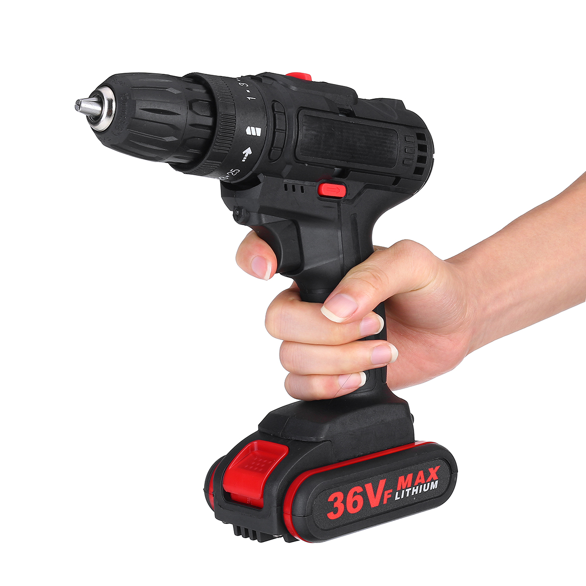 3-in-1-36V-550W-Cordless-Electric-Impact-Hammer-Drill-Screwdriver-2-Speeds-W-2pcs-Battery-1783991-10