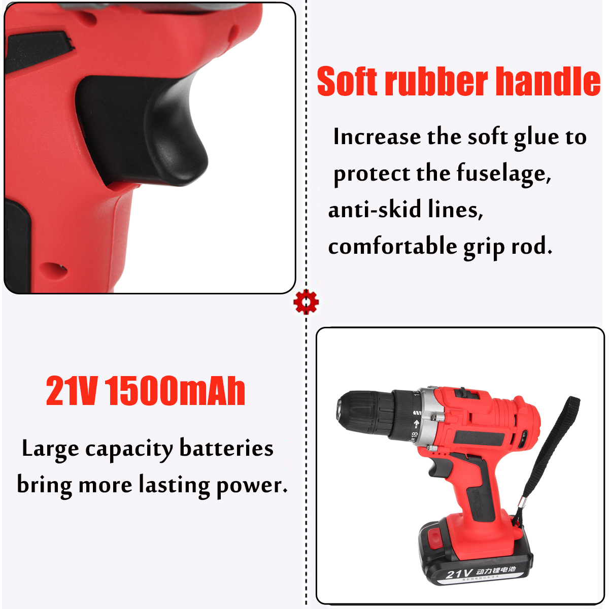 300W-21V-LED-Cordless-Electric-Drill-Screwdriver-1500mAh-Rechargeable-Li-Ion-Battery-Repair-Tools-1421882-5