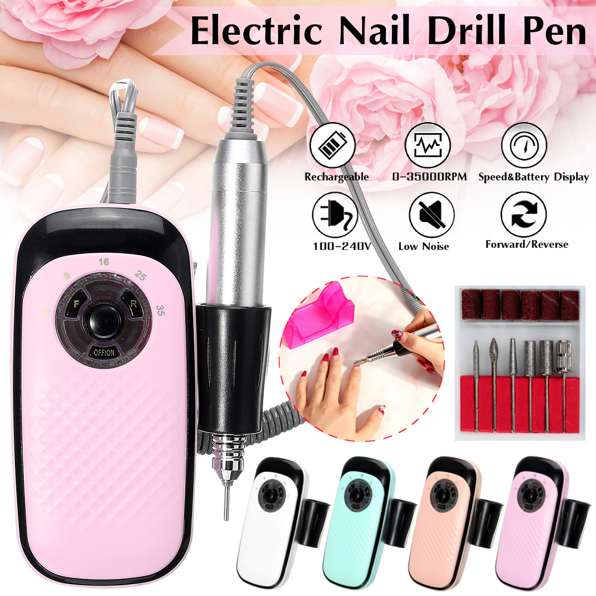 35000RPM-Rechargeable-Electric-Nail-Drill-Machine-Pen-Portable-Manicure-Pedicure-Tool-1667422-2