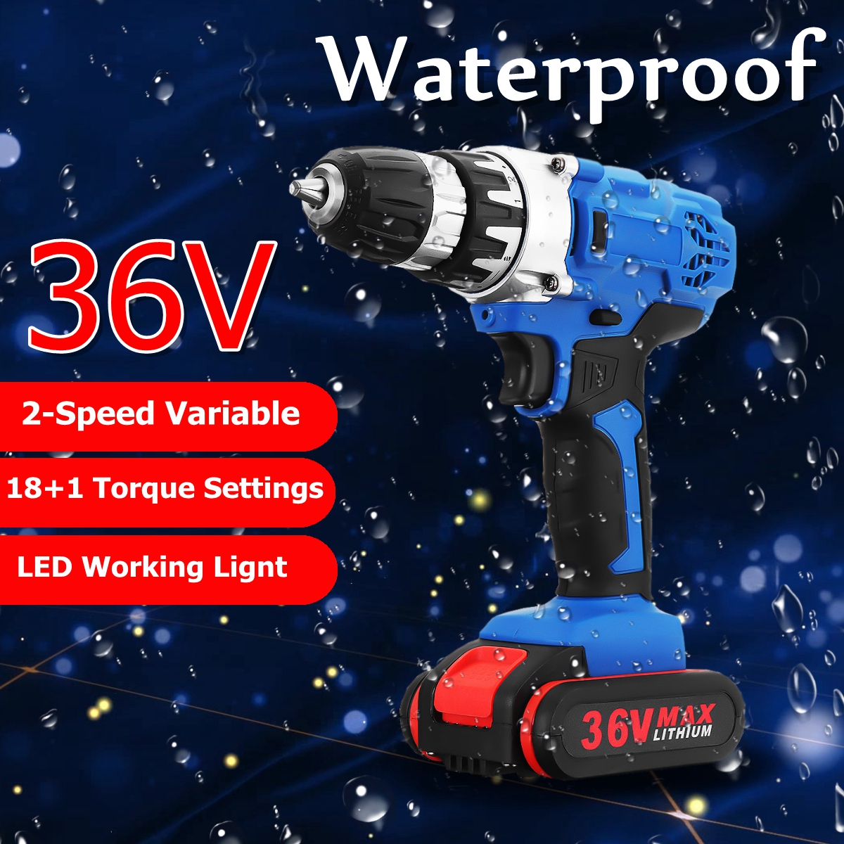36V-13A-Cordless-Rechargeable-Power-Drill-Driver-Electric-Screwdriver-W-1-or-2-Li-ion-Battery-1427752-2