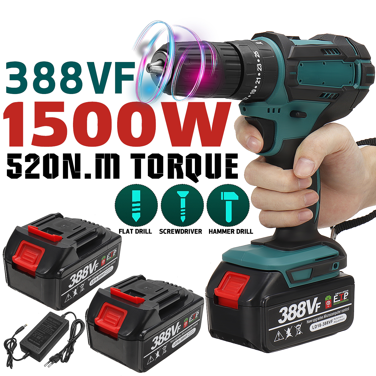 388VF-1500W-Electric-Cordless-Impact-Drill-LED-Working-Light-Rechargeable-Woodworking-Maintenance-To-1920355-1
