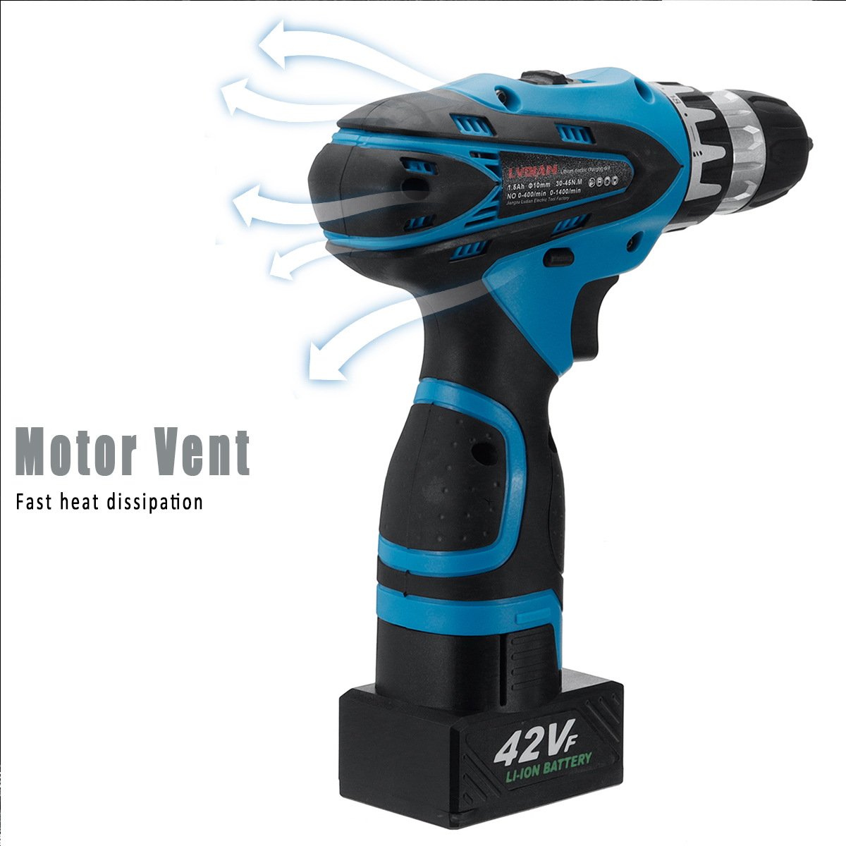 42V-9000mAh-Electric-Cordless-Drill-Driver-LED-2-Speed-Screwdriver-W-1-or-2-Li-Ion-Battery-1451594-5