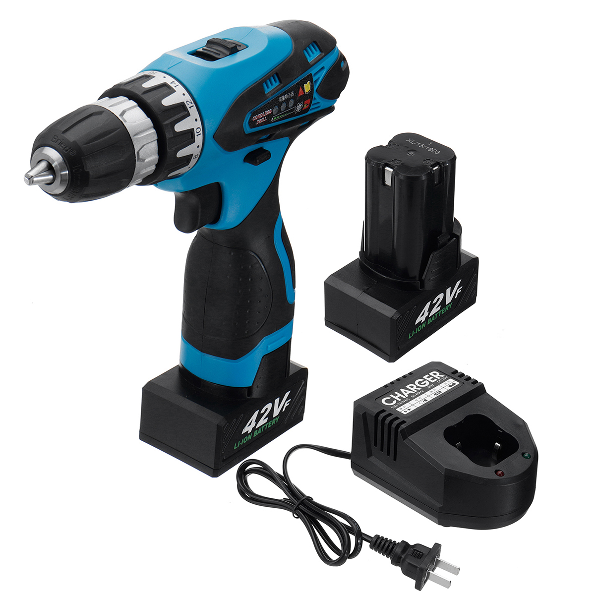 42V-9000mAh-Electric-Cordless-Drill-Driver-LED-2-Speed-Screwdriver-W-1-or-2-Li-Ion-Battery-1451594-10
