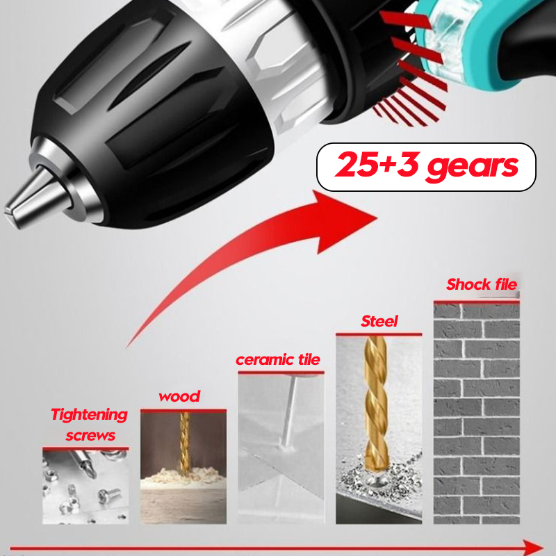 48V-10mm-Rechargeable-Impact-Driver-Electric-Drill-Power-Tool-253-Gears-W-12-Battery-1864588-3