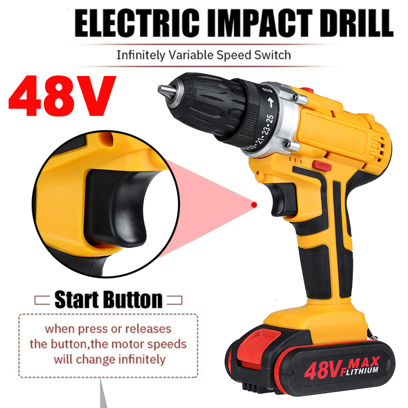 48V-1300mAh-Cordless-Electric-Drill-253-Gear-Electric-Screw-Driver-Drill-With-1-Or-2-Battery-1595597-6