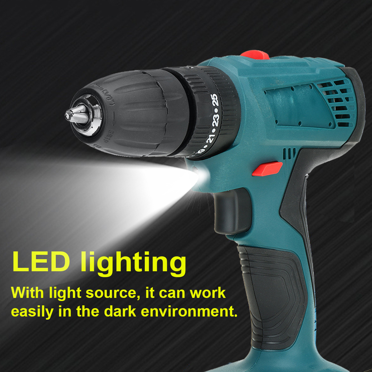 48V-Cordless-Electric-Drill-LED-Impact-Drill-253-Gears-w-1pc-or-2pcs-Battery-1797420-5