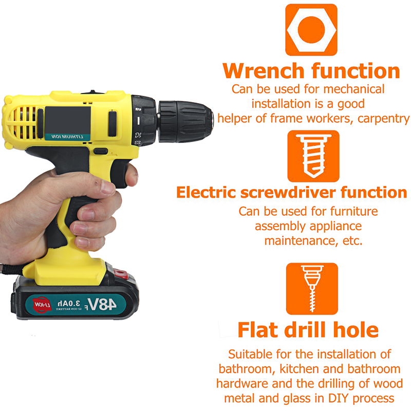 48V-Cordless-Rehcargeable-Impact-Wrench-LED-Hand-Drill-Driver-Torque-Tool-W-1pc-Battery-1767597-6